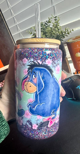 Eeyore snowglobe tumbler