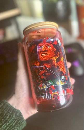 Freddy snowglobe tumbler