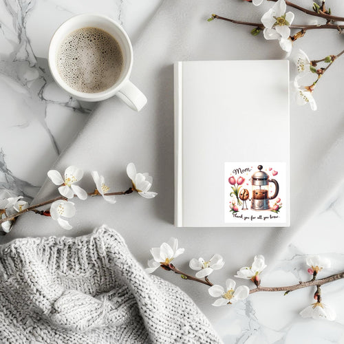 Mom coffee Sticker