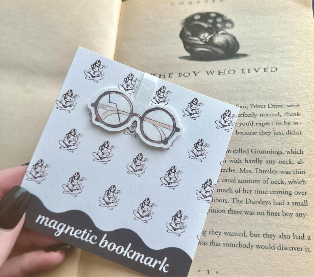 HP glasses magnetic bookmark